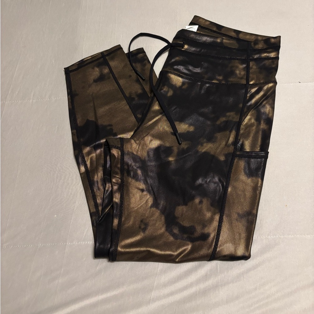 Stylish Brown Tie-Dye Women's Pants